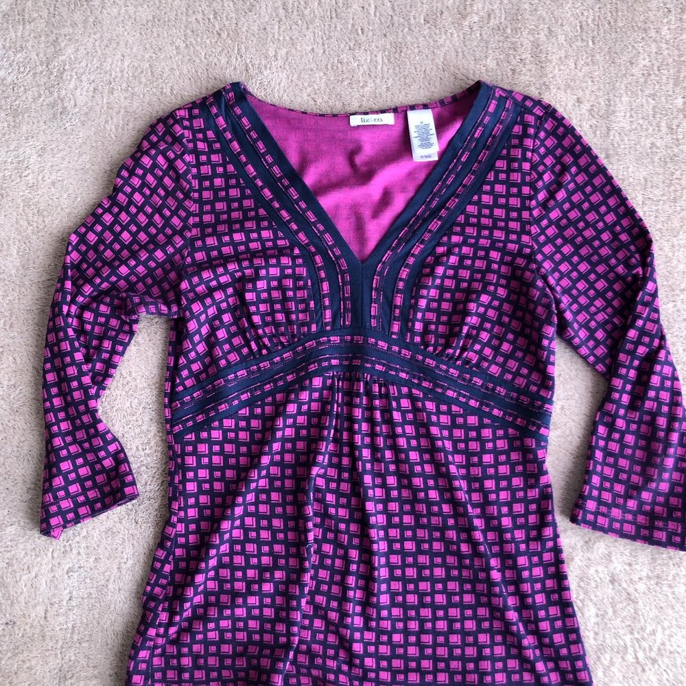 2/$15 Liz & Co Long-Sleeved Top